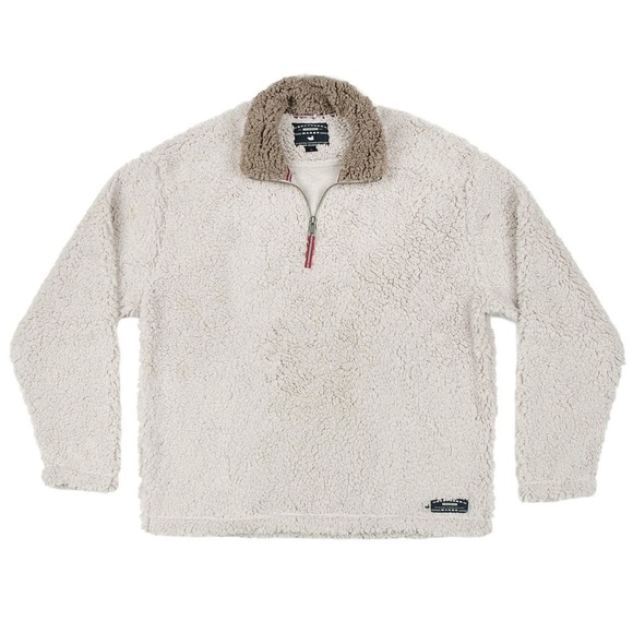 Southern Marsh • Appalachian Pile Fleece 1/4 Zip Pullover Sweater - Picture 2 of 15